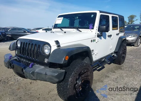 2017 Jeep Wrangler Unlimited Willy Wheeler 4X4 из США, поврежденный, VIN 1C4BJWDG0HL592980